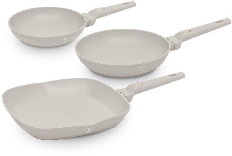 BerlingerHaus Sahara Collection Sada panvíc s titánovým povrchom 3 ks