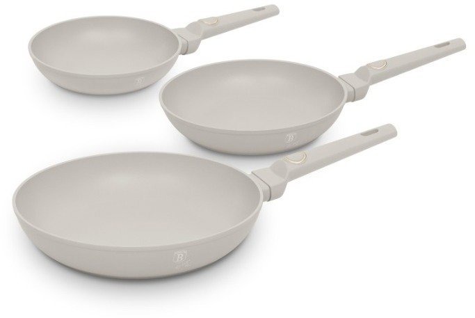 BerlingerHaus Sahara Collection Sada panvíc 3 ks s titánovým povrchom