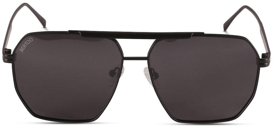 BERTOO Pánske slnečné okuliare Unico black