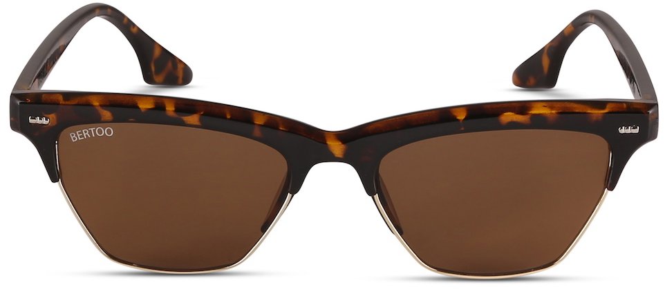 BERTOO Dámske slnečné okuliare Carla brown