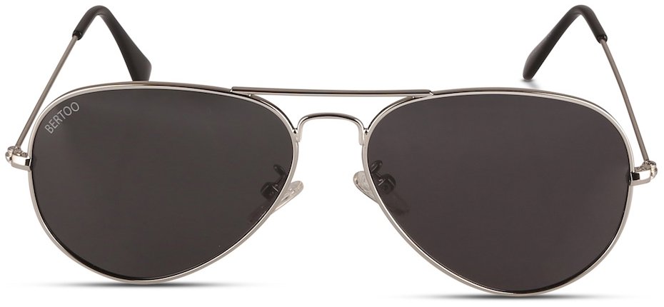 BERTOO Pánske slnečné okuliare Lorenzo silver