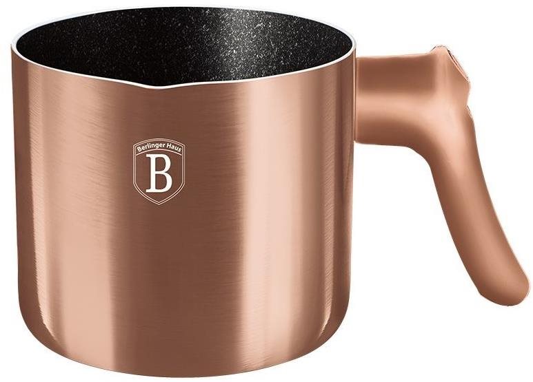 BERLINGERHAUS Hrniec na mlieko s mramorovým povrchom 1,2 l Rosegold Metallic Line
