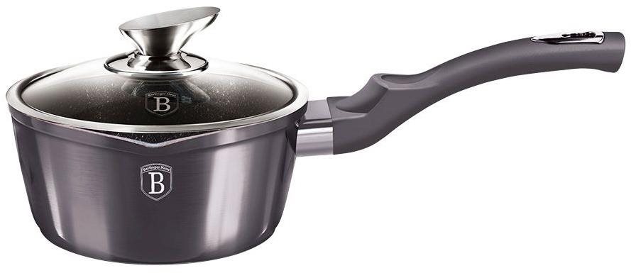 BERLINGERHAUS Rajnica s pokrievkou s mramorovým povrchom 16 cm Carbon PRO Line