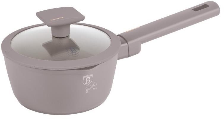 BERLINGERHAUS Rajnica s pokrievkou s titánovým povrchom 16 cm Taupe Collection