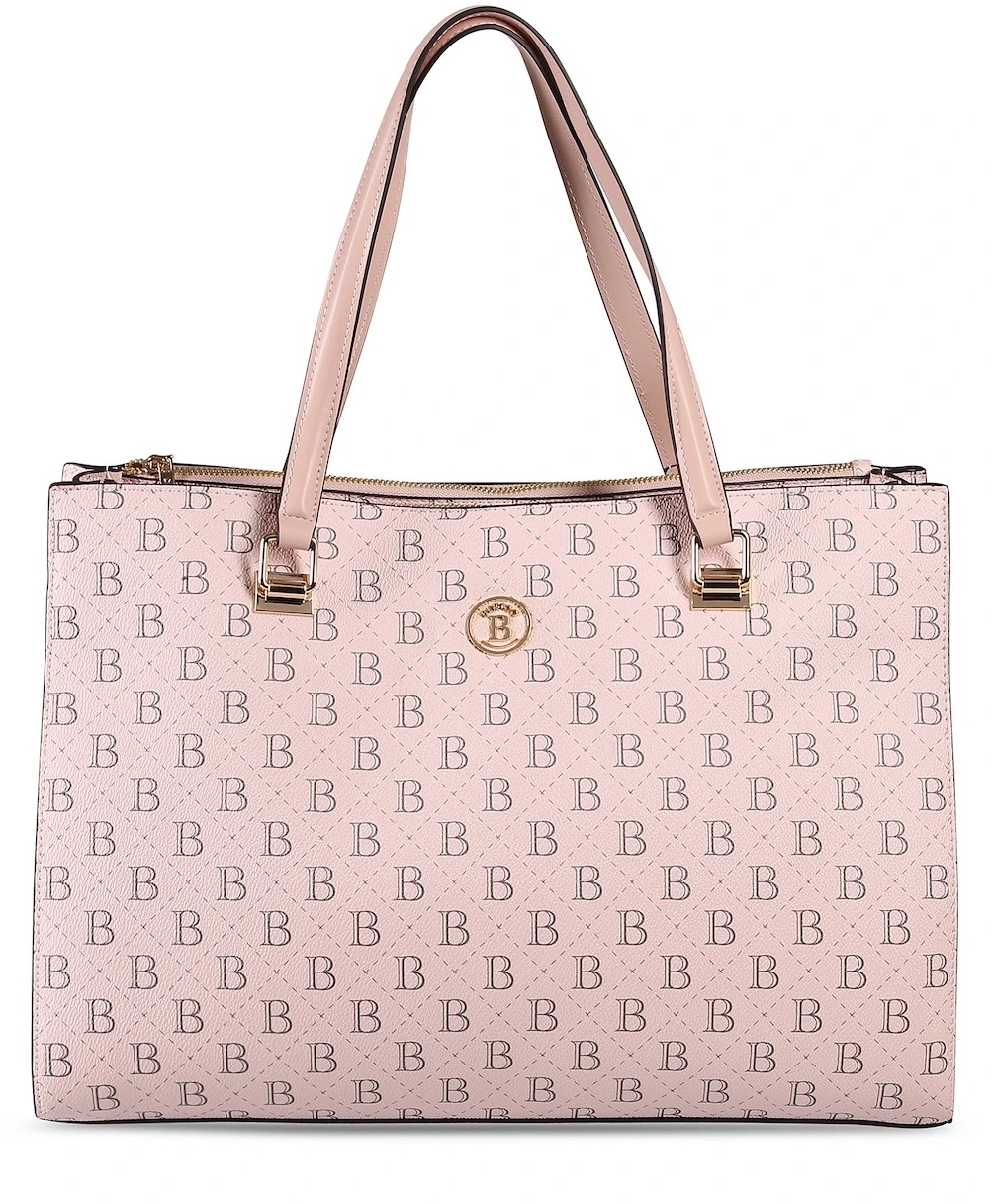 BERTOO Cestovná kabelka Valentína pink logo