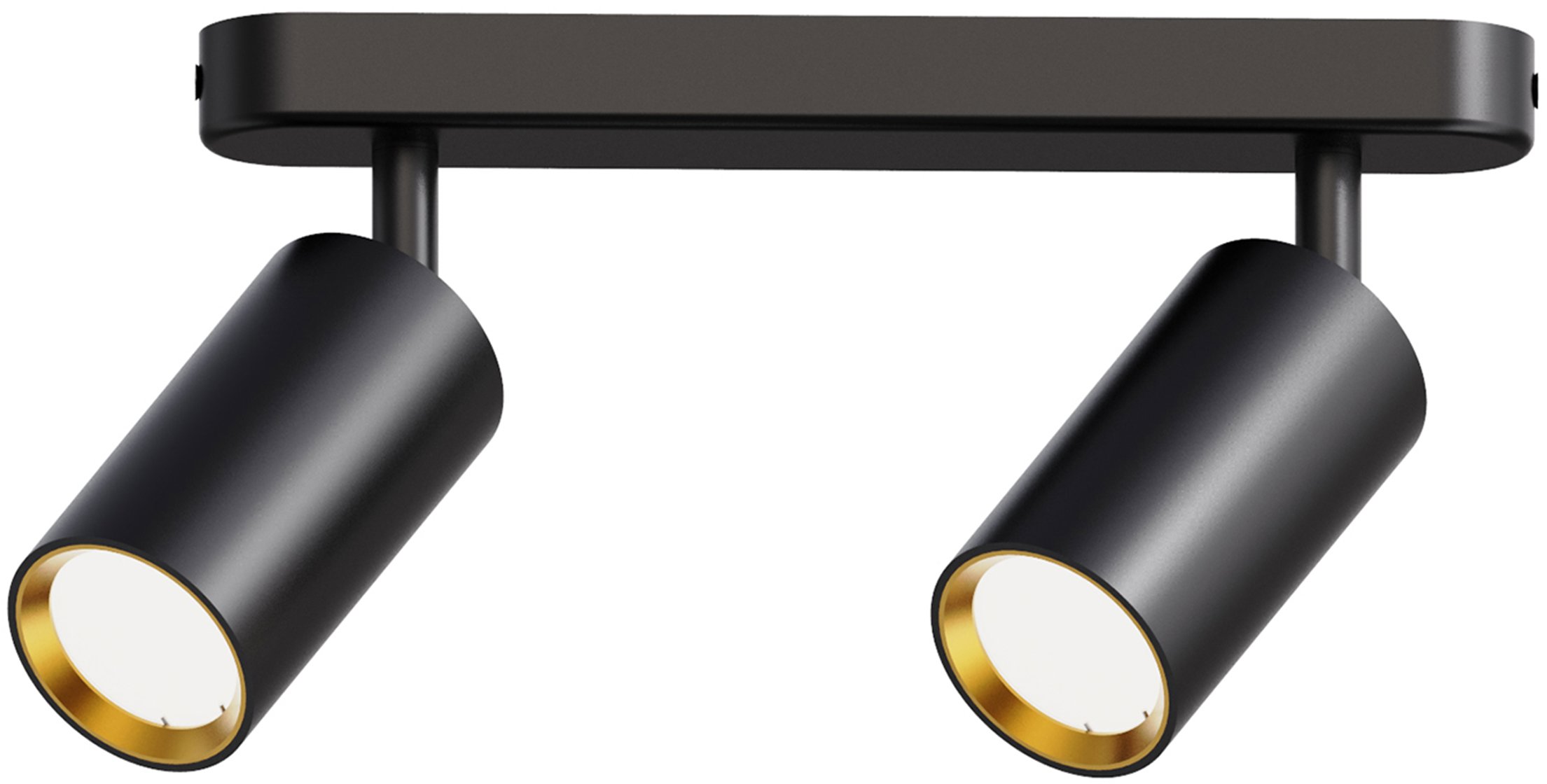 Berger Bodové svietidlo 4002-SL-2 Black & Gold