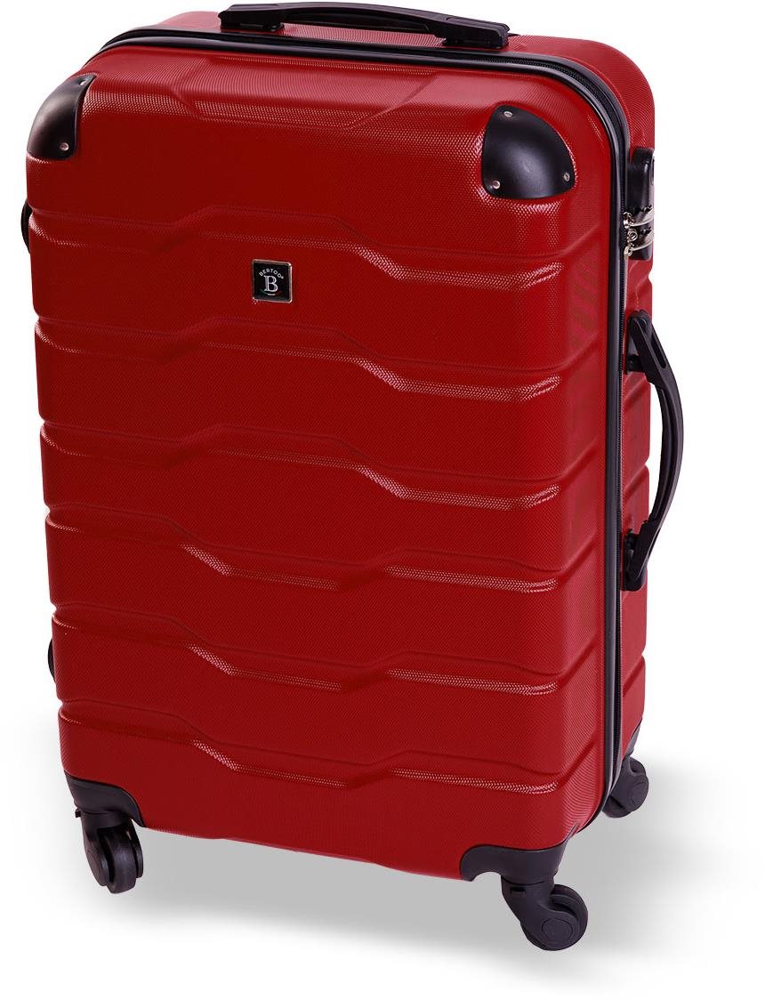 Bertoo Firenze Cestovný kufor, červený 63 l