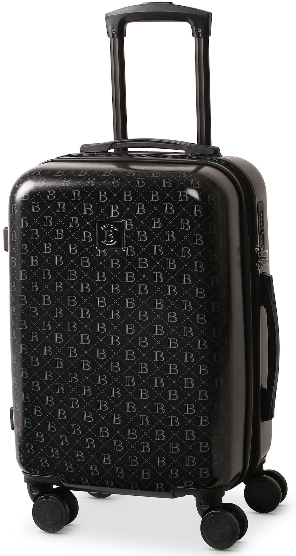 BERTOO Torino Kabínový kufor – black/black 36 l