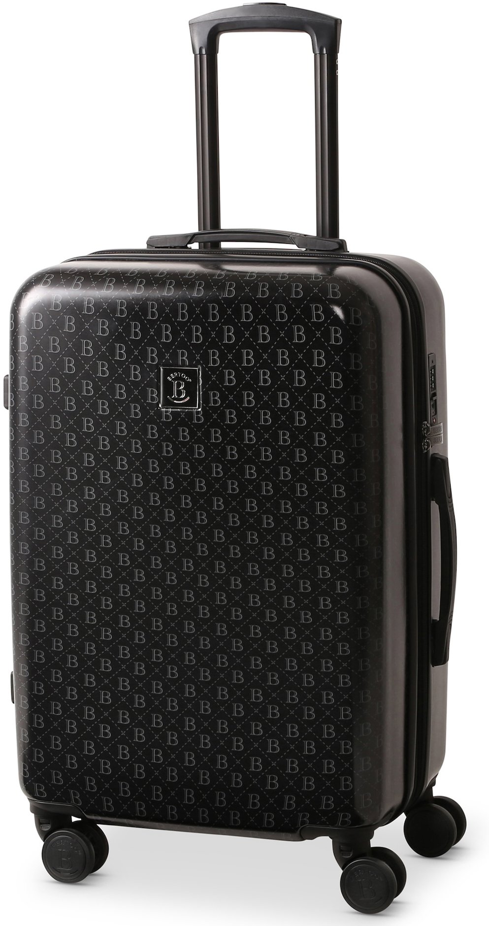 BERTOO Torino Cestovný kufor – black/black 60 l