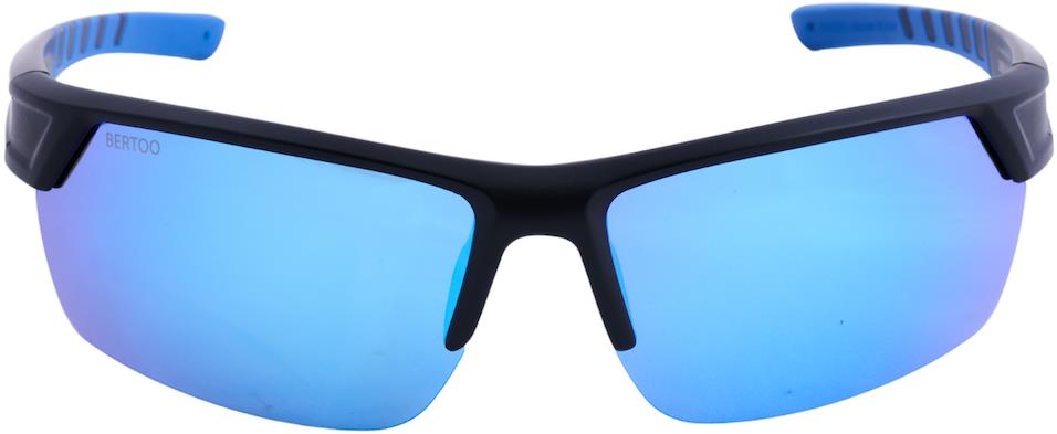 BERTOO pánske slnečné okuliare Marco black/blue