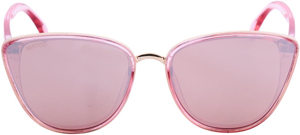 BERTOO dámske slnečné okuliare Silvia pink