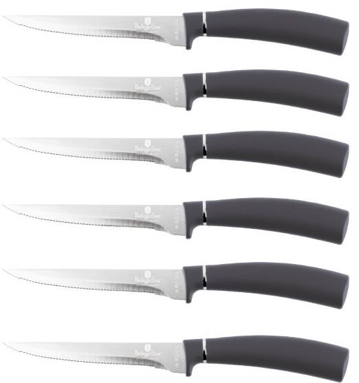 BERLINGERHAUS Súprava steakových nožov Carbon PRO Line 6 ks