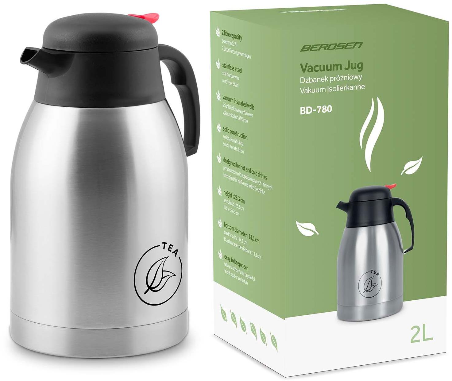 Berdsen vákuová kanvica na čaj BD-780, 2 l