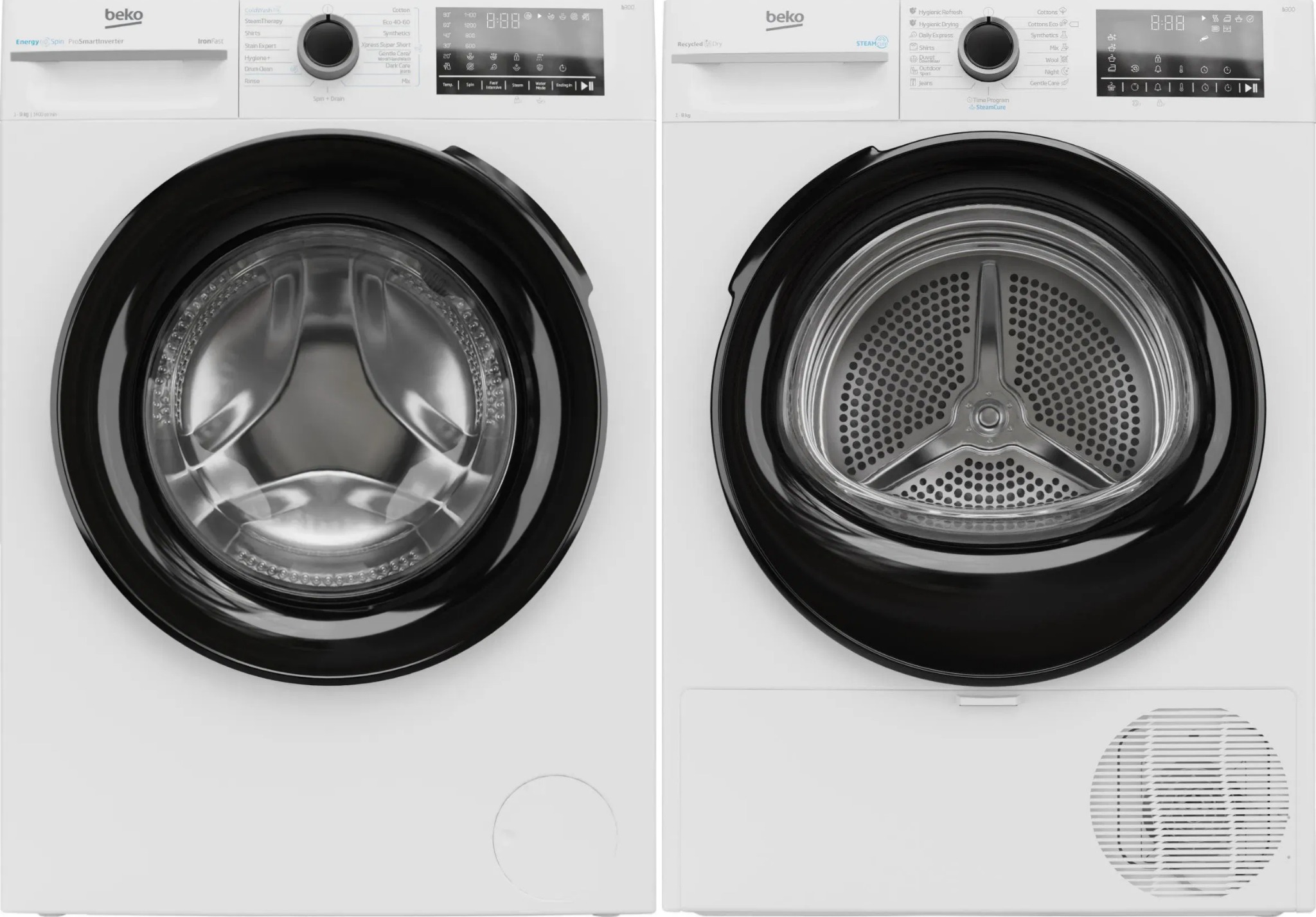 BEKO BM3WFSU49415WB + BEKO BM3T48249W