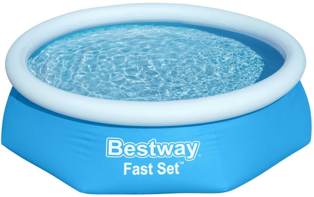 BESTWAY Bazén nafukovací bez príslušenstva Fast Sada, 2,44 × 0,61 m