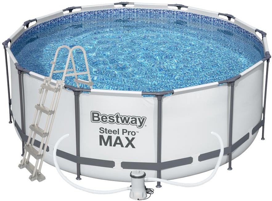 BESTWAY Bazén s konštrukciou Steel Pro Max 4,27 × 1,22 m – 5612X
