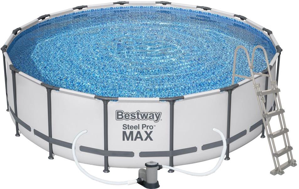 BESTWAY Bazén s konštrukciou Steel Pro Max 4,88 × 1,22 m