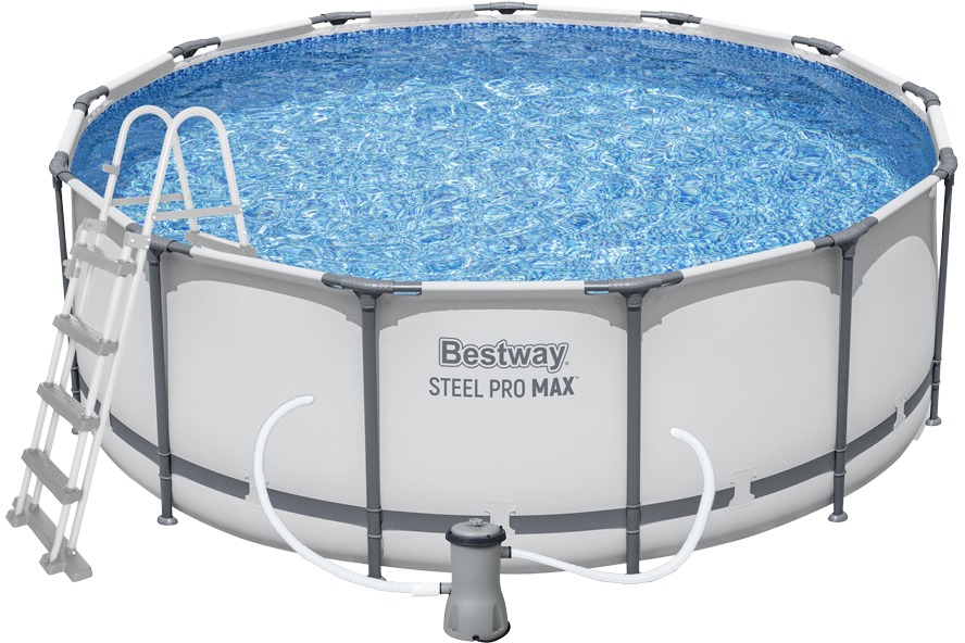 Bestway – Bazén s konštrukciou Steel Pro max, 3,96 × 1,22 m