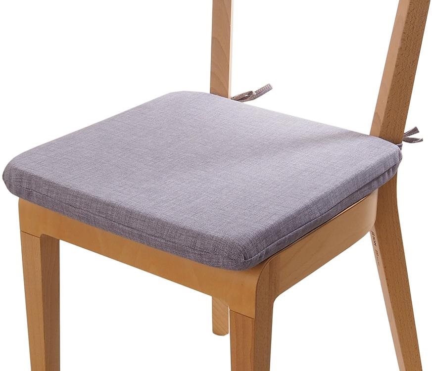 Sedák 40 × 40 cm so šnúrkami – Sivý