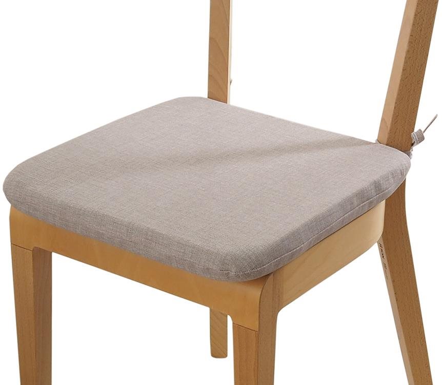 Sedák 40 × 40 cm so šnúrkami – Béžový