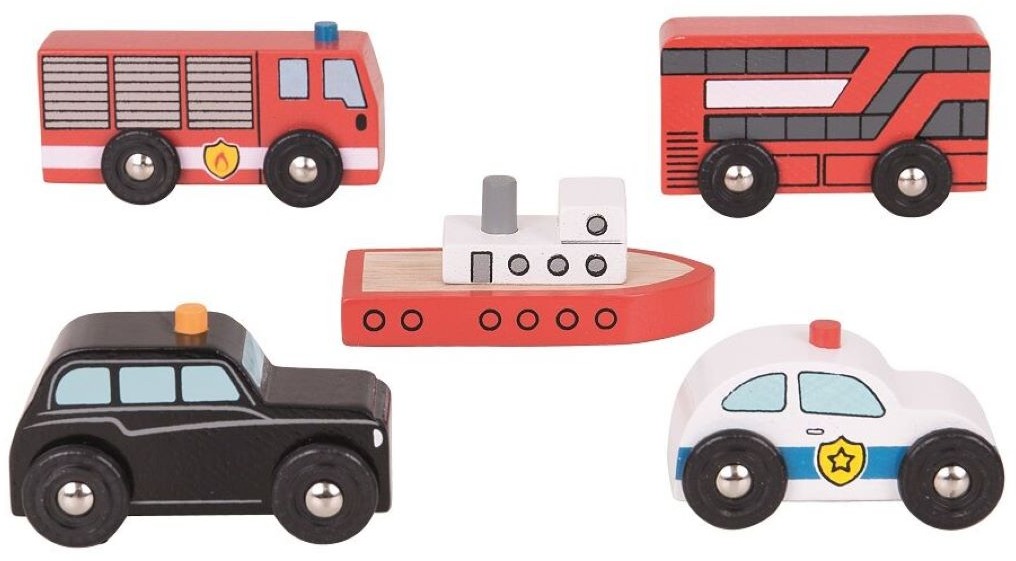 Bigjigs Rail Mestské auté