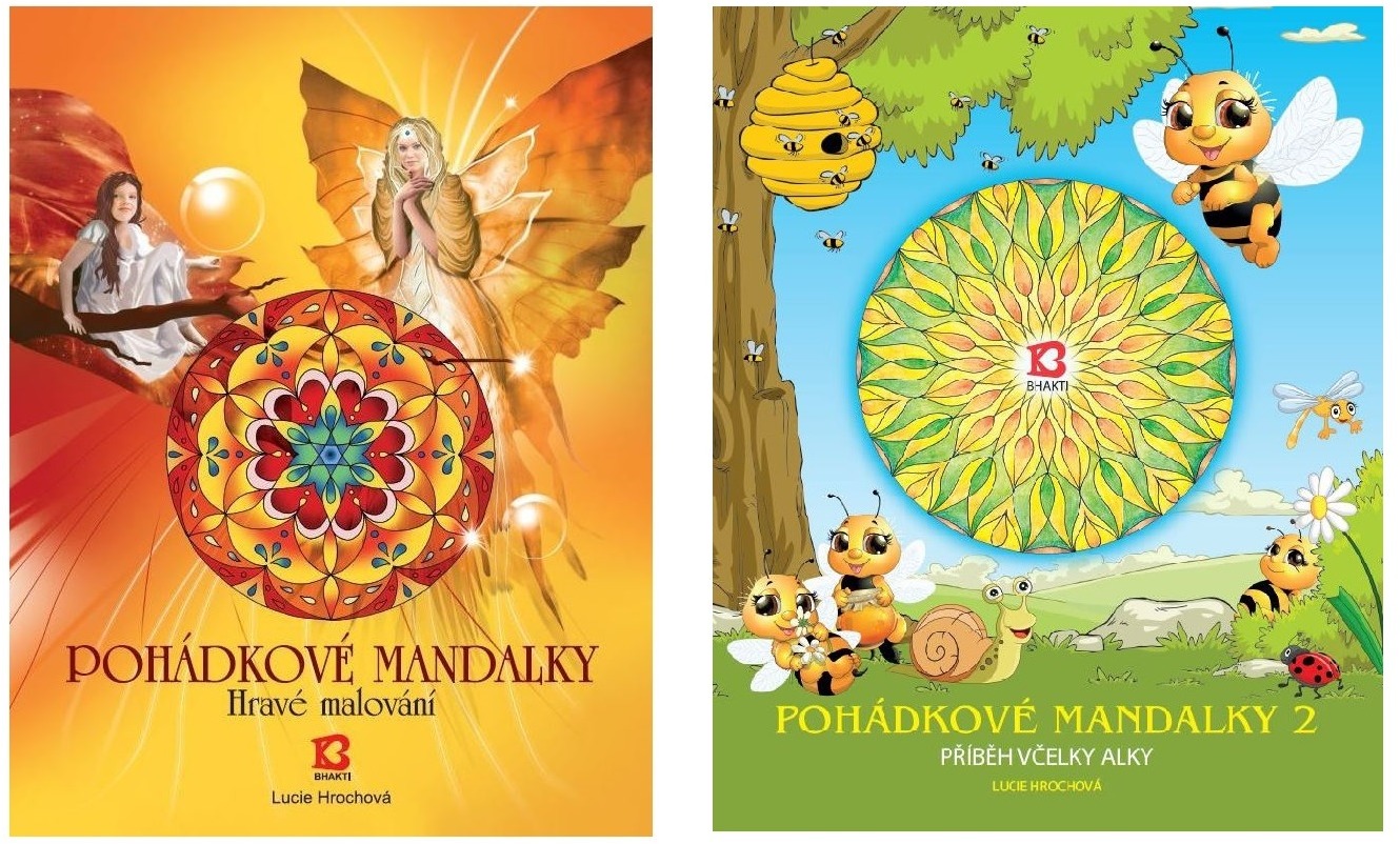 Bhakti Pohádkové mandalky sada (1 + 2)- Lucie Hrochová