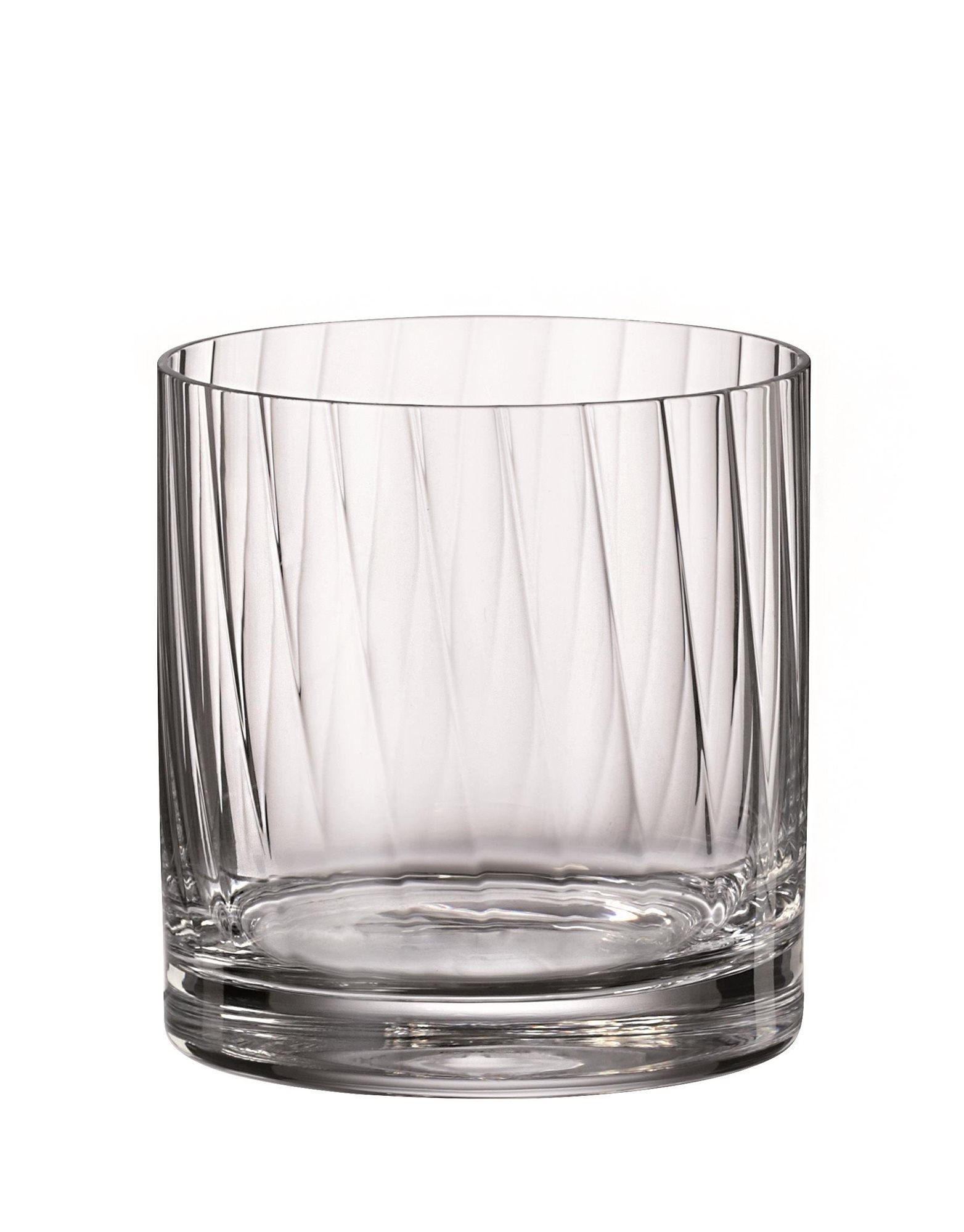 BOHEMIA ROYAL CRYSTAL Poháre na whisky 6 ks 410 ml Barware waterfall