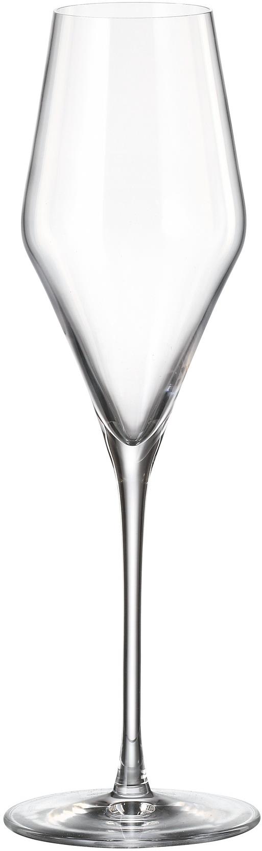 Bohemia Royal Crystal Súprava pohárov na šumivé víno (prosecco) 6 ks 290 ml LOUVRE