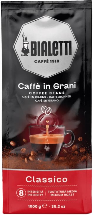 Bialetti Classico, zrnková, 1 000 g