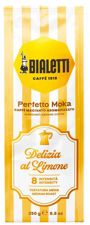 Bialetti Perfetto Moka Delizia al Limone, mletá, 250 g