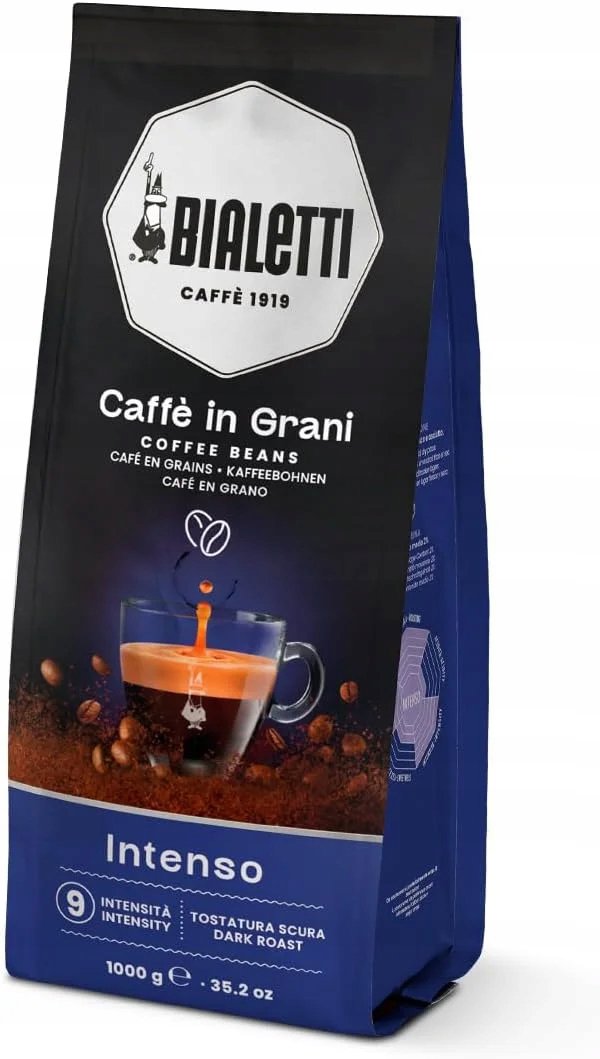 Bialetti Intenso, zrnková, 1000 g