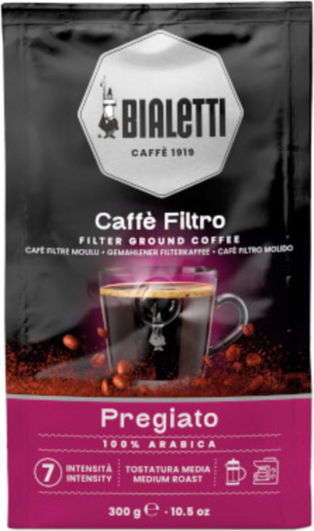 Bialetti Cofee Press P, mletá, 300 g