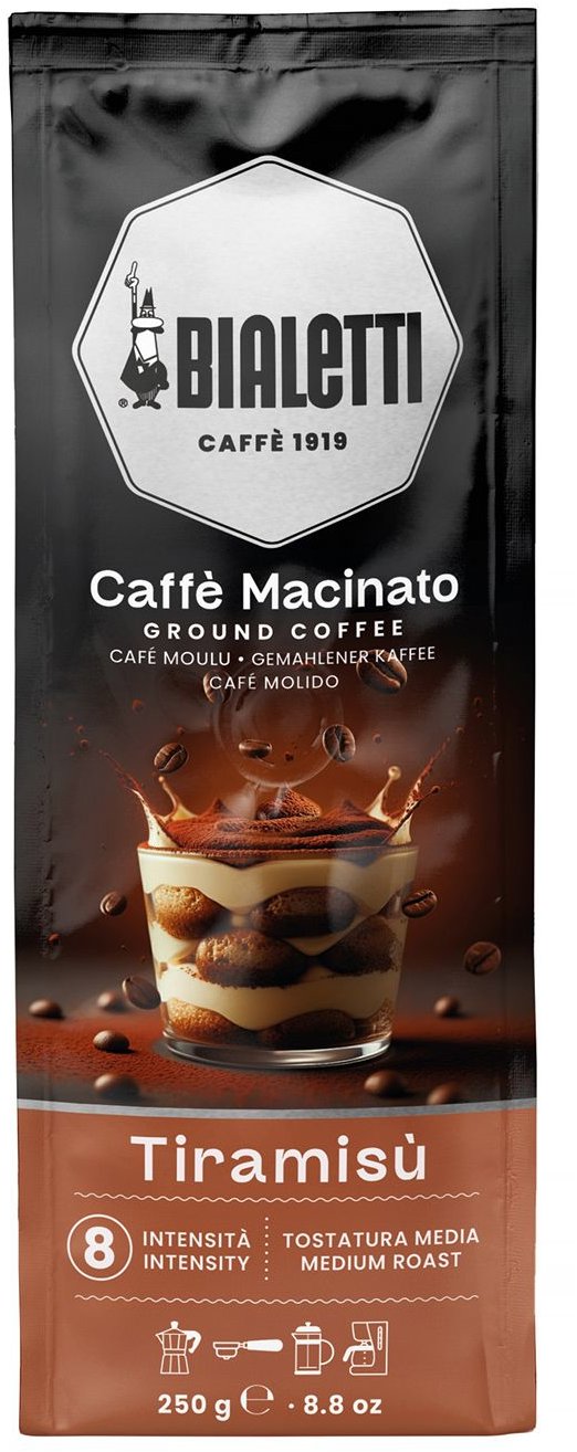 Bialetti Caffe Macinato Tiramisu, mletá, 250 g