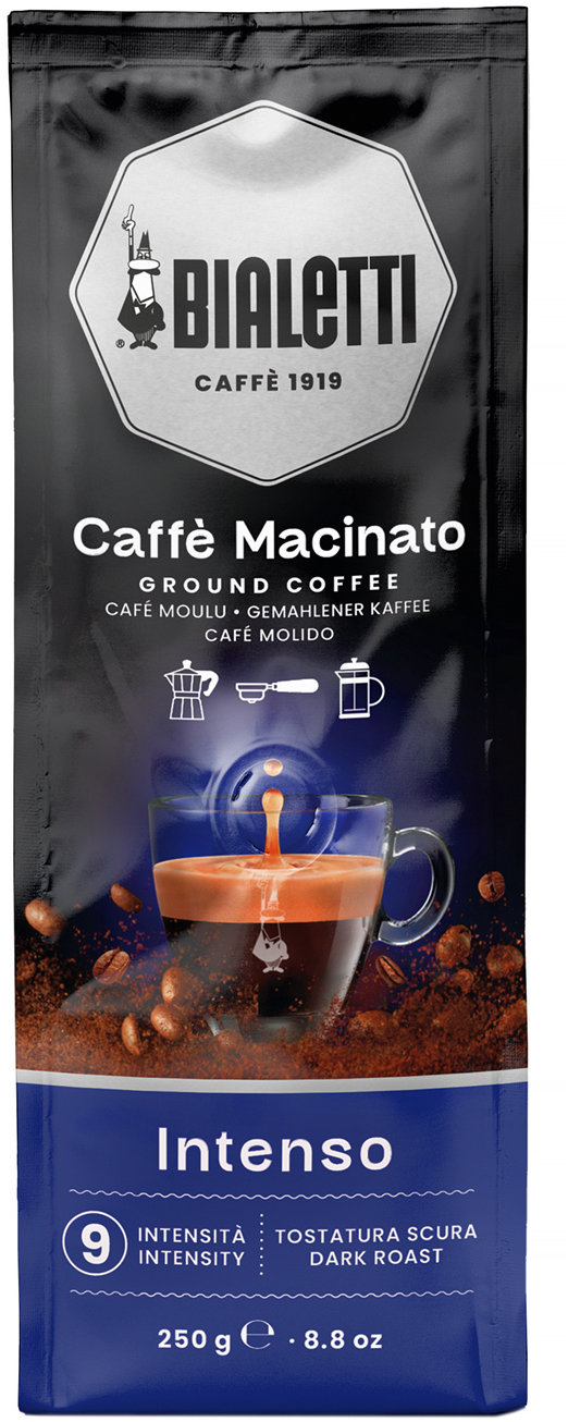 Bialetti Caffe Macinato Intenso espresso, mletá, 250 g