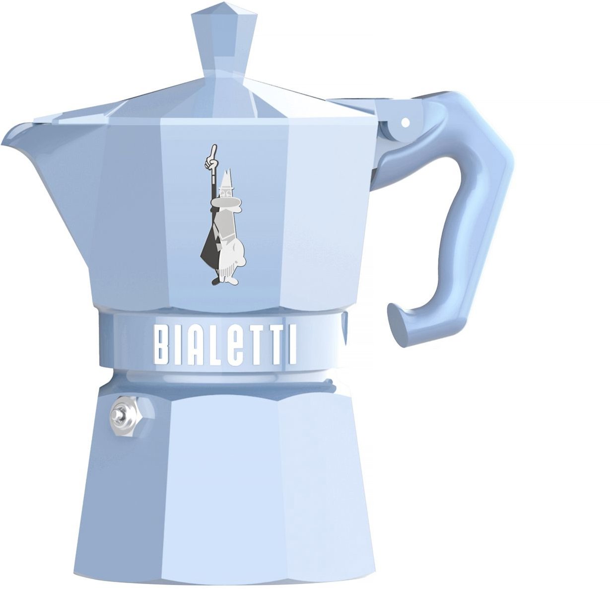 Bialetti Exclusive Moka svetlomodrá 3 porcie