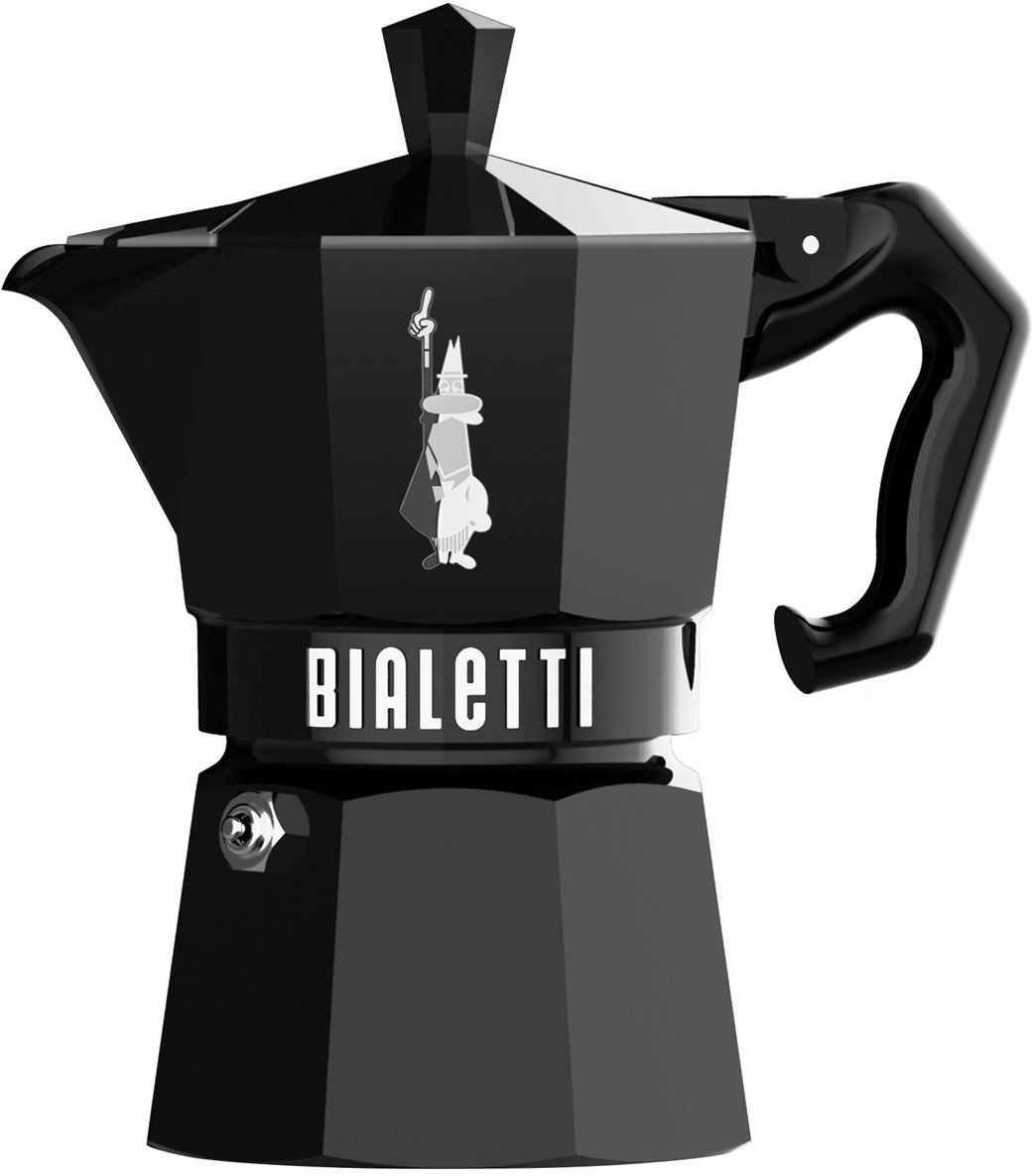 Bialetti Exclusive Moka čierna 3 porcie