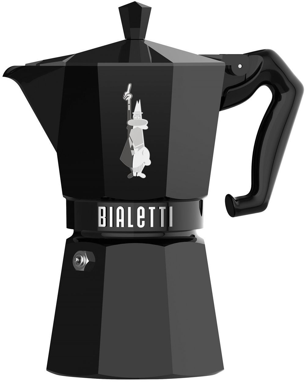 Bialetti Exclusive Moka čierna 6 porcií