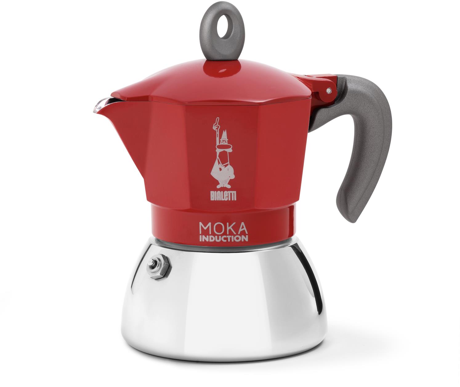 Bialetti New Moka Indukcia 6 porcií červená