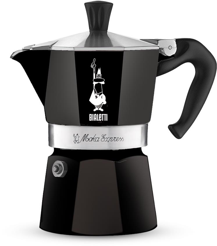 Bialetti Moka Express 1 porcia čierny
