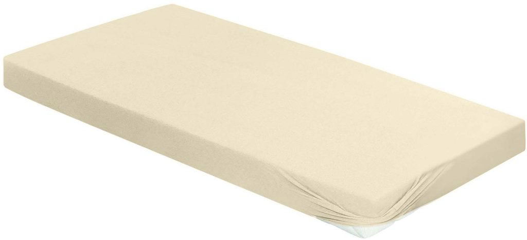 Bierbaum Jersey, prestieradlo 90 × 200 cm béžové