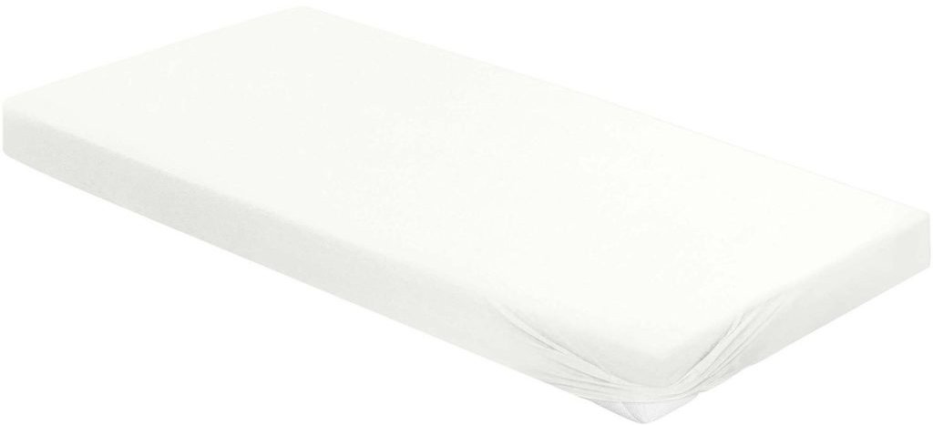 Bierbaum Jersey, prestieradlo 90 × 200 cm biele