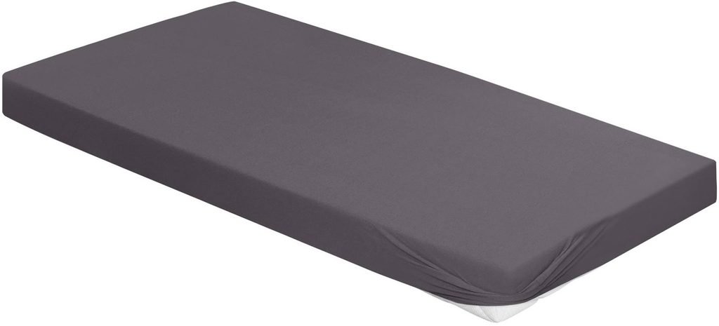 Bierbaum Jersey, prestieradlo 180 × 200 cm tmavosivé