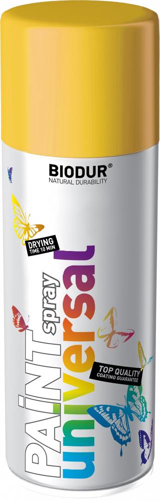 Biodur Email Žltá dopravná RAL 1023 400 ml