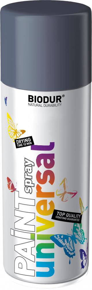 Biodur Email Grafitová sivá RAL 7024 400 ml