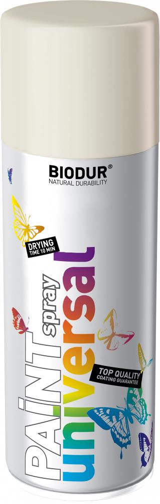 Biodur Email Biela Mätová RAL 9010 400 ml