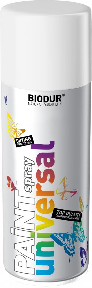 Biodur Email Biela lesklá RAL 9010 400 ml