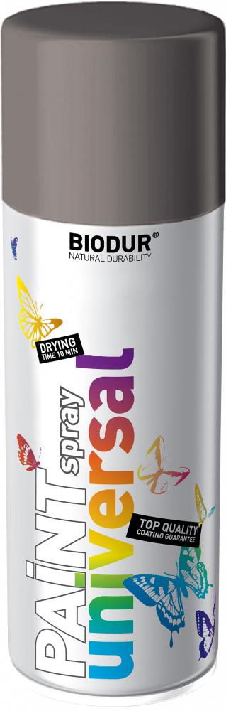 Biodur Email v spreji – sivá antracitová 400 ml/RAL7016 MAT