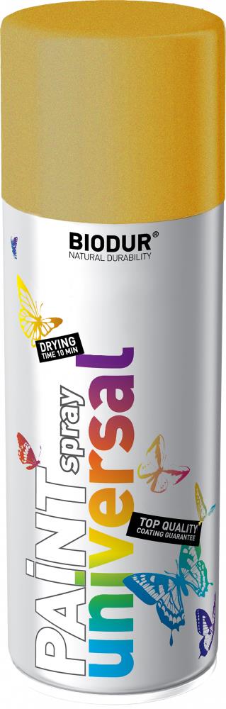 Biodur Email v spreji – zlatá 400 ml