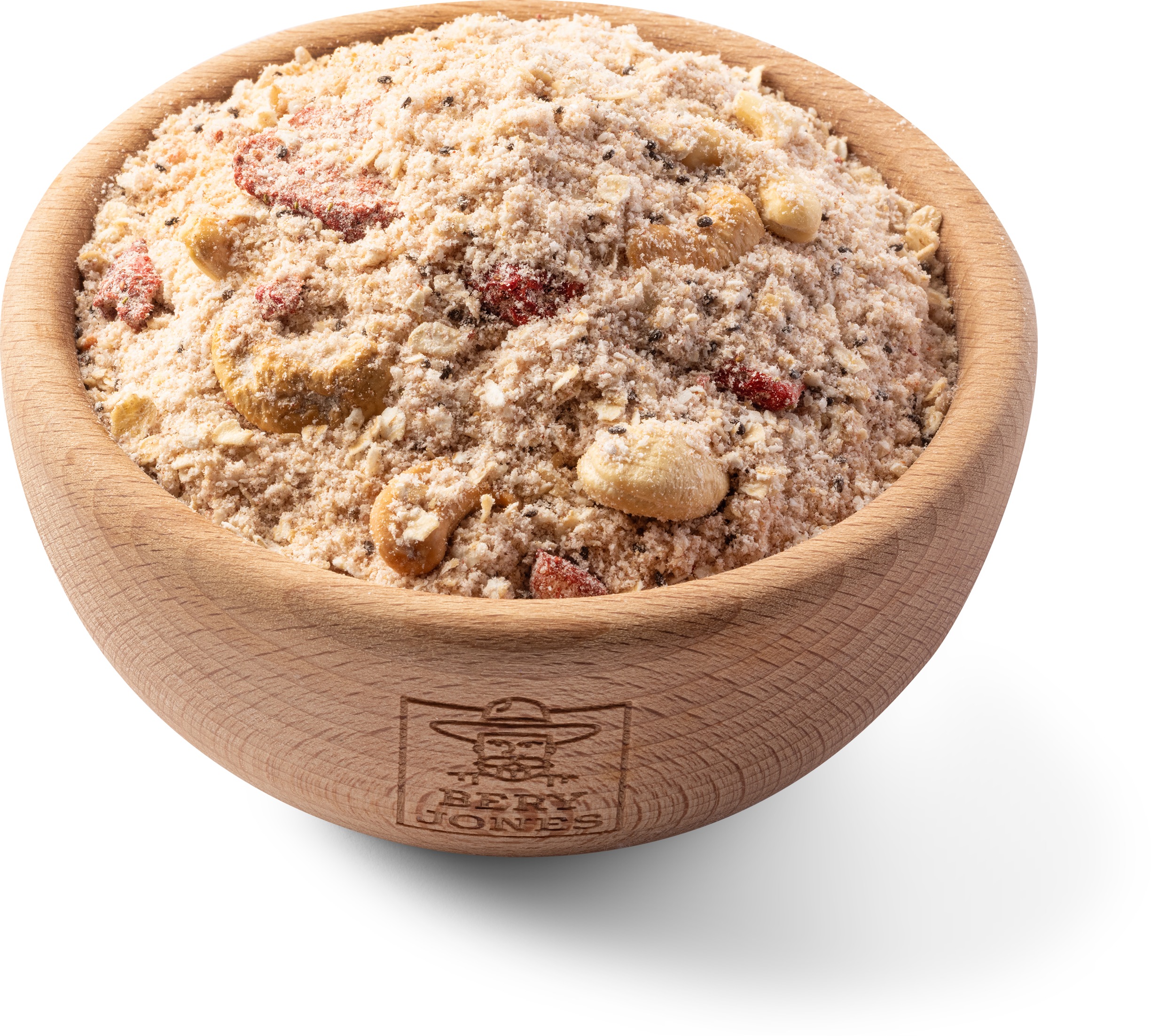 Bery Jones Kaša ovsená jahodová s kokosom bezlepková 500 g
