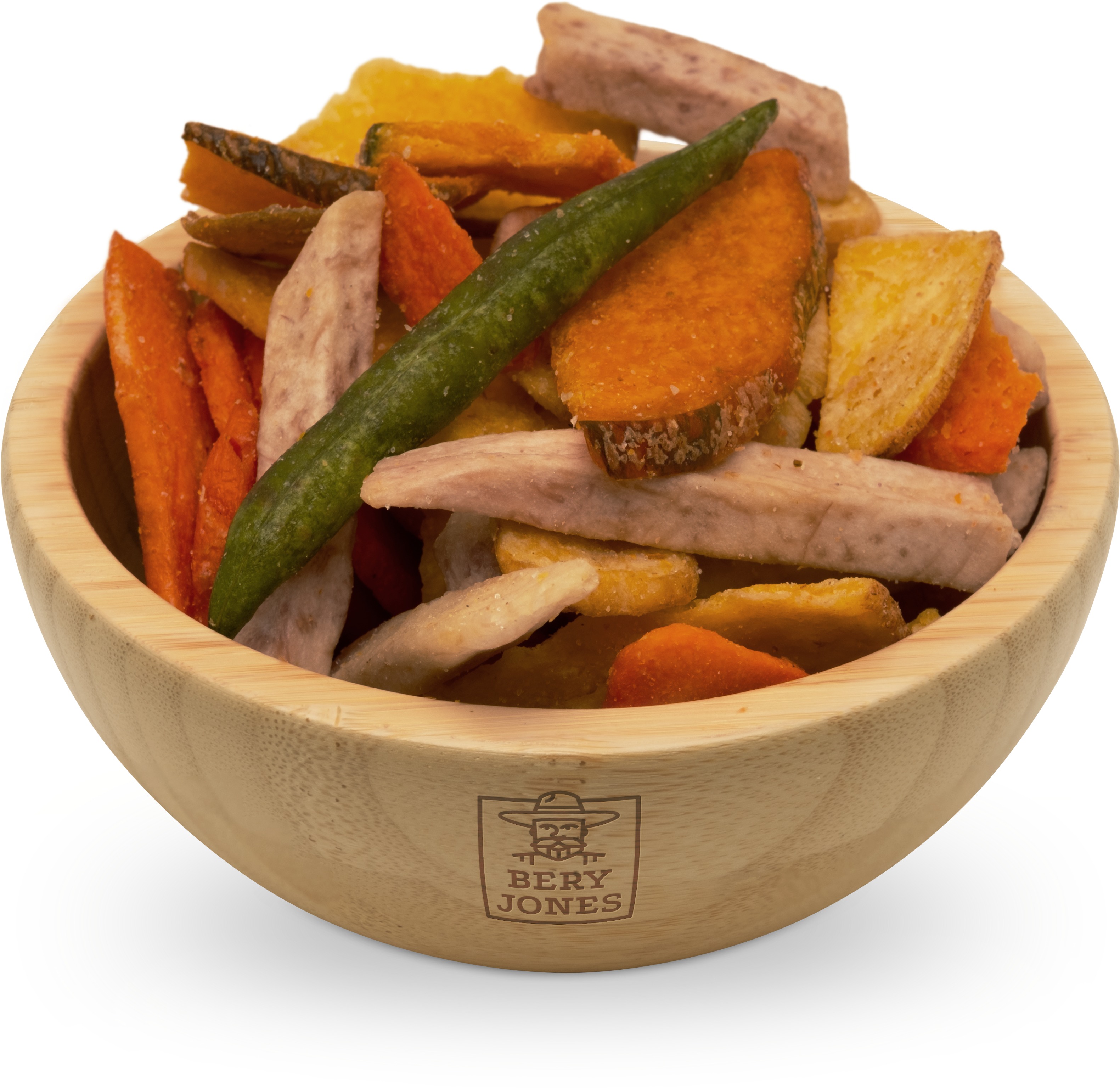 Bery Jones Chipsy zeleninové s príchuťou wasabi 100 g